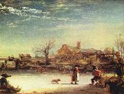 REMBRANDT Harmenszoon van Rijn, Winterlandschaft